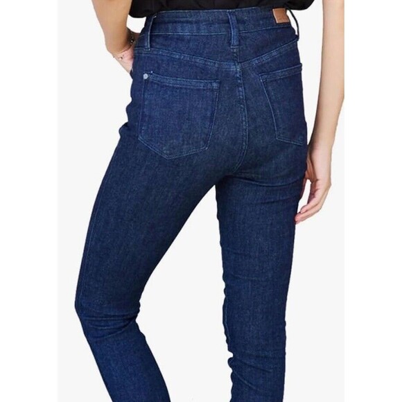 Judy Blue Womens High Waist Control Top Raw Hem Skinny Jeans 7/28 NWT - Picture 7 of 16